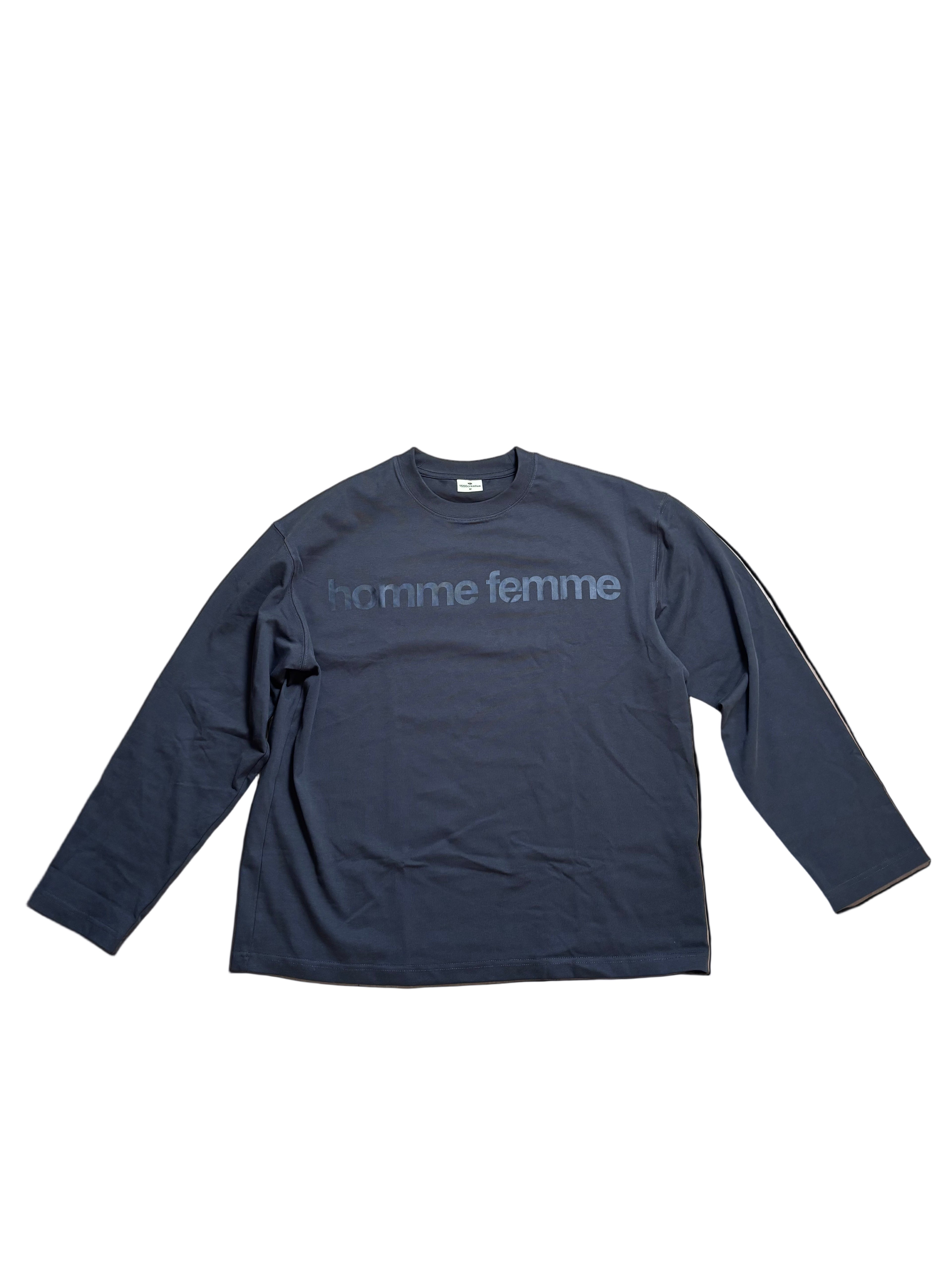 “homme femme” longsleeve